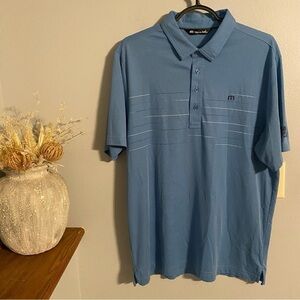 Mens Travis Mathew Short Sleeve Collared Golf Polo SzL